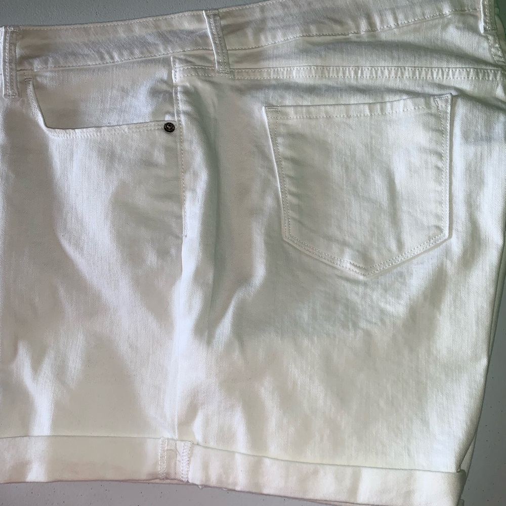 New white shorts
